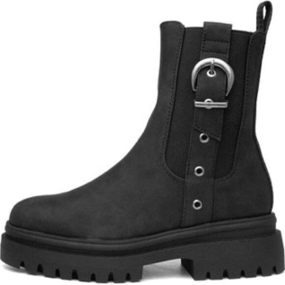 Rocket Dog Bootie Dekko Women's Chelsea Boots Black Boots Size 8.5 - Picture 2 of 5